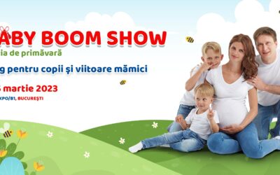 Discounturi de până la 70%, loc de joacă şi tombole la Baby Boom Show, ediţia de primăvară