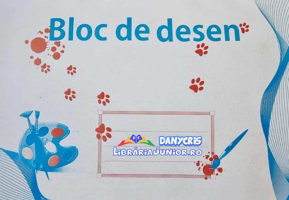 Ai nevoie de un bloc de desen? Accesează librăria Junior!