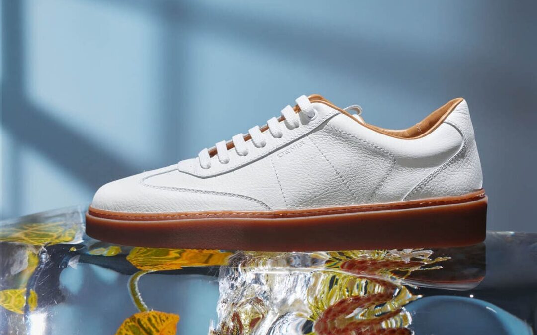 pantofi sport din piele naturala Anna Cori